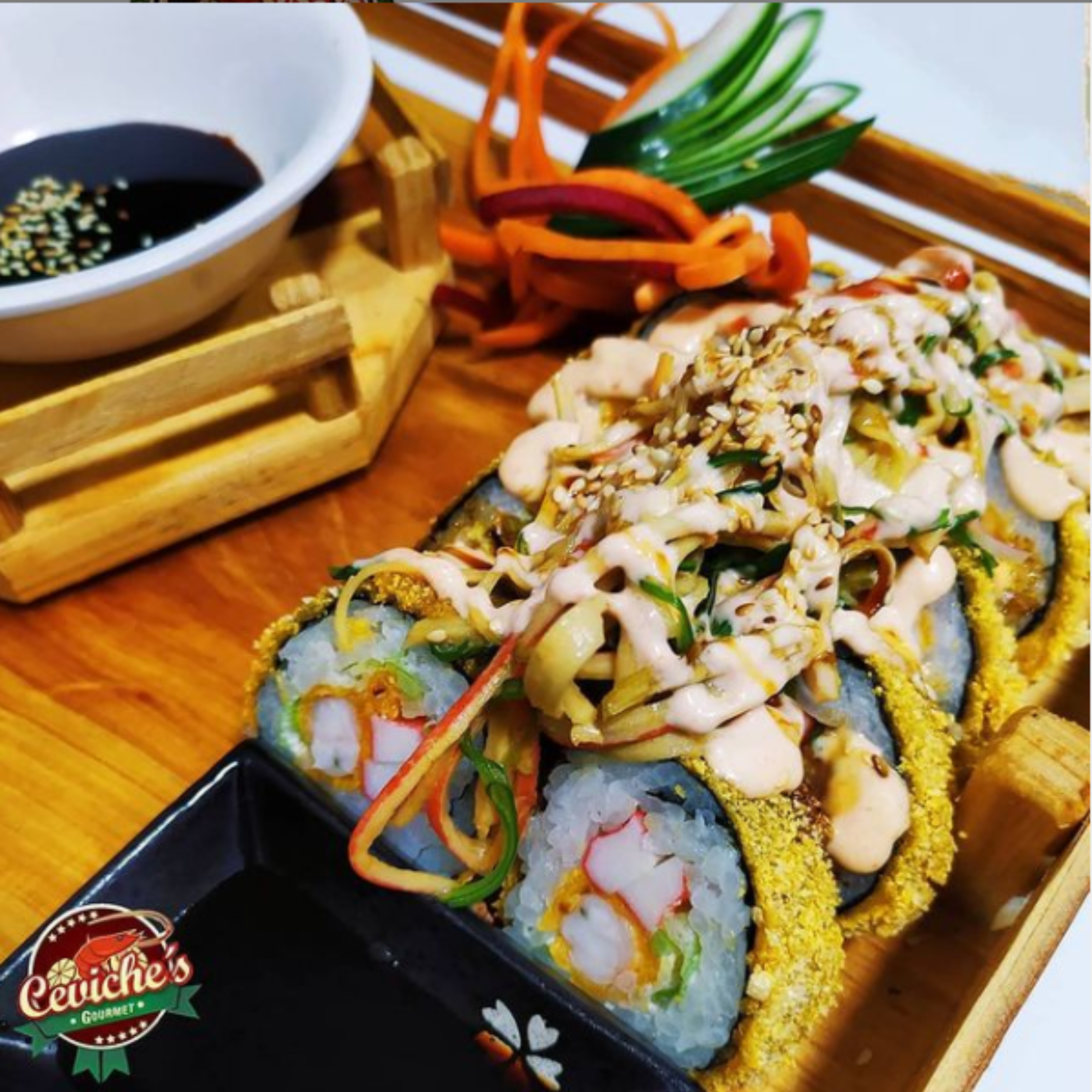 30 Piezzas de Sushi + Ceviche