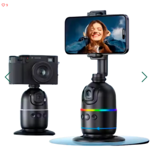 ¡Graba Sin Manos! Trípode de Seguimiento Facial Automático 360°