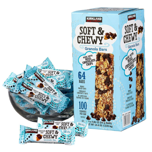Kirkland Signature Chewy Granola Bars 64 Count