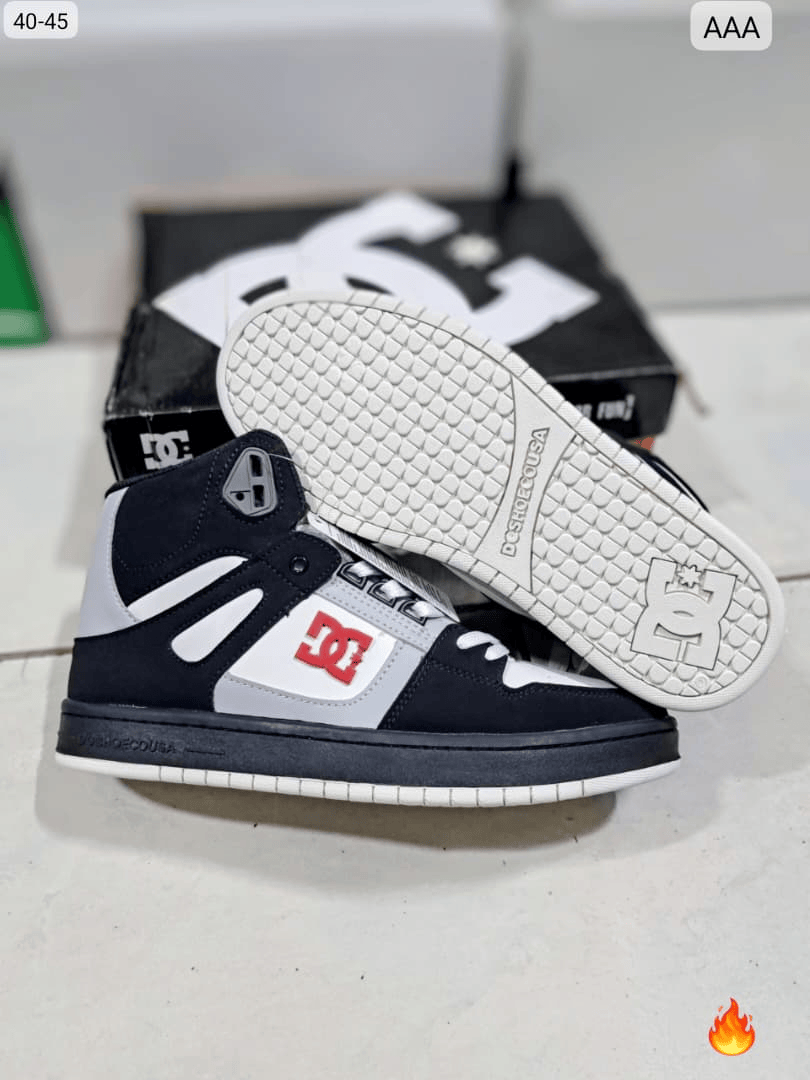 DC blanco azul rojo